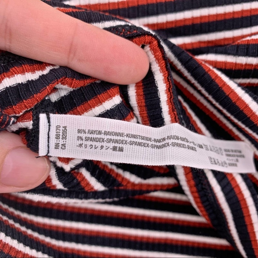 Free People stripe tube top XS new with tag - Picture 5 of 6